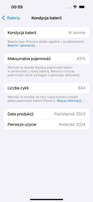 Iphone 15 128 gb  stan idealny