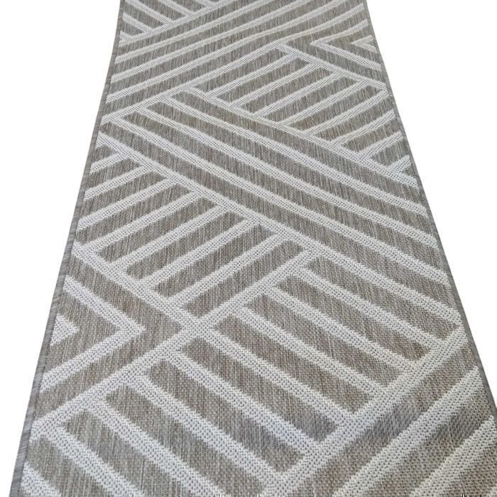 Доріжка килимова безворсова на гумовій основі для кухні та ванної