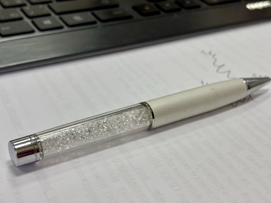 Ручка swarovski кулькова