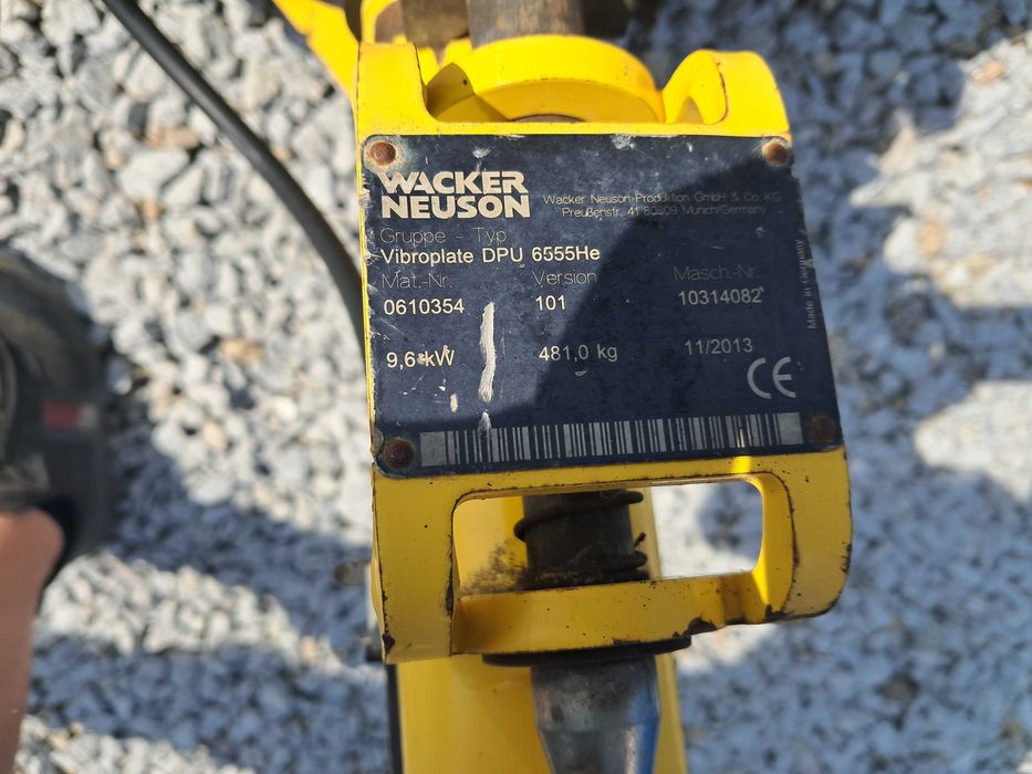 Zagęszczarka WACKER NEUSON DPU 6555 13r! | dpu 4545 , 4045 ,6055 Bomag