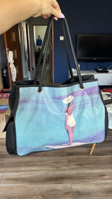 Torba shopper/wyjazdowa/plażowa
