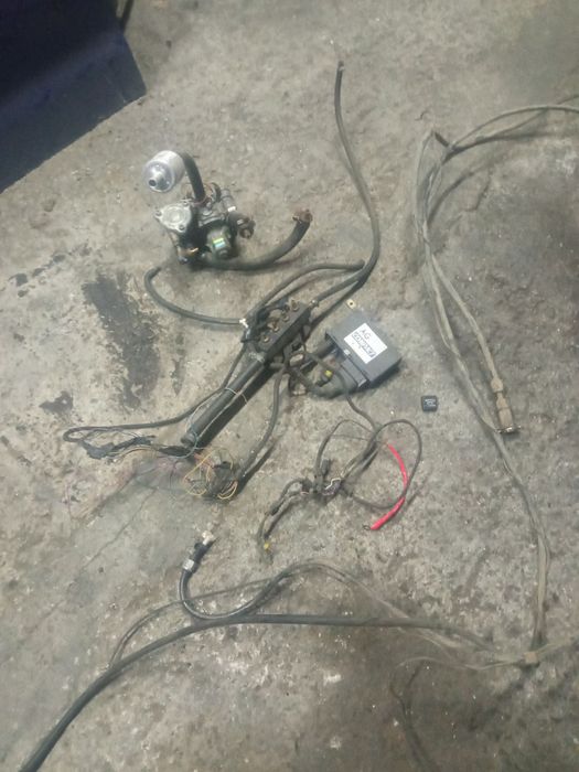 Газовая колонка четвёртого поколения стояла на mitsubishi без балона