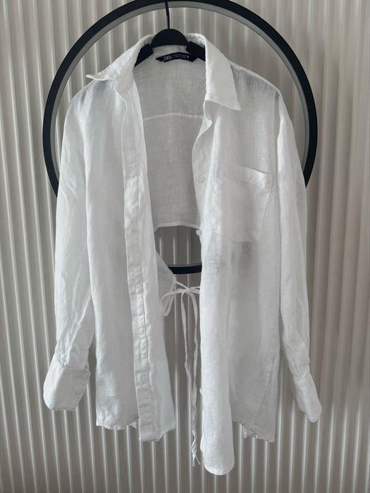 Zara сорочка XS M