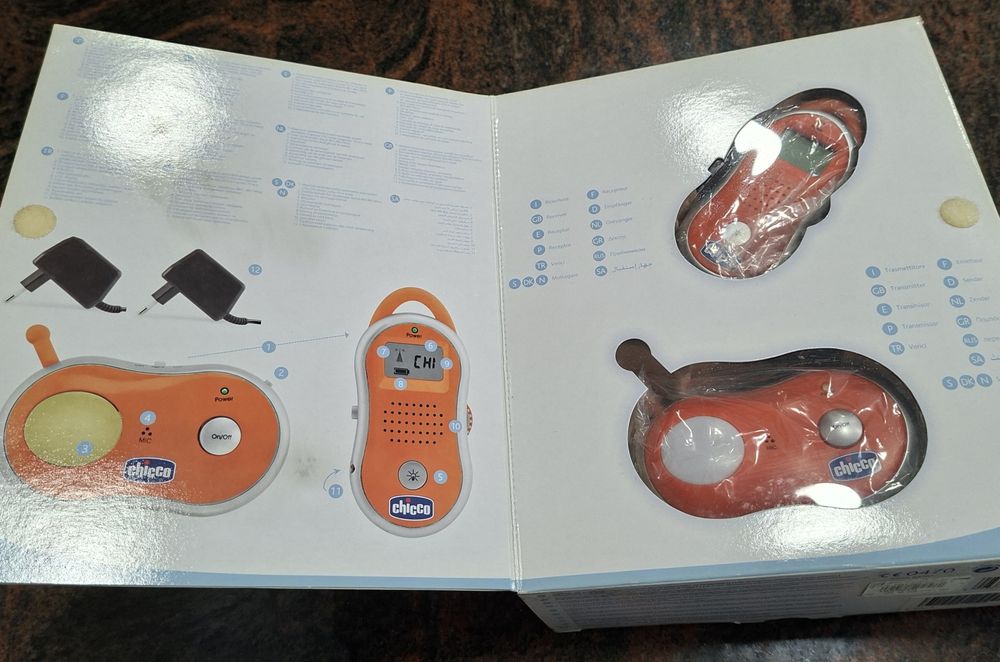 Intercomunicador de audio da chicco novo