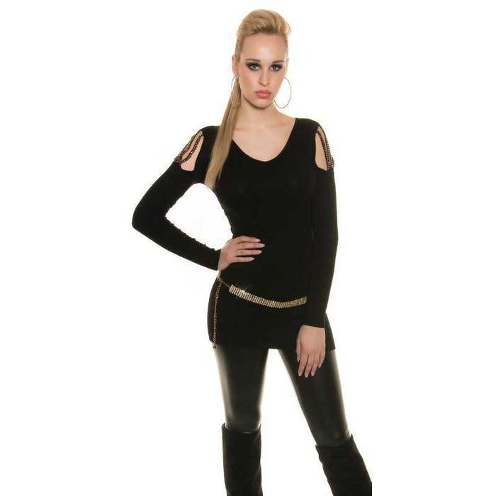 Camisola preta Luana