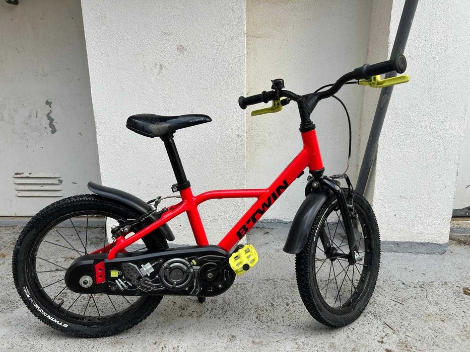 Bicicleta Criança roda 16" Premium: Alumínio muito leve