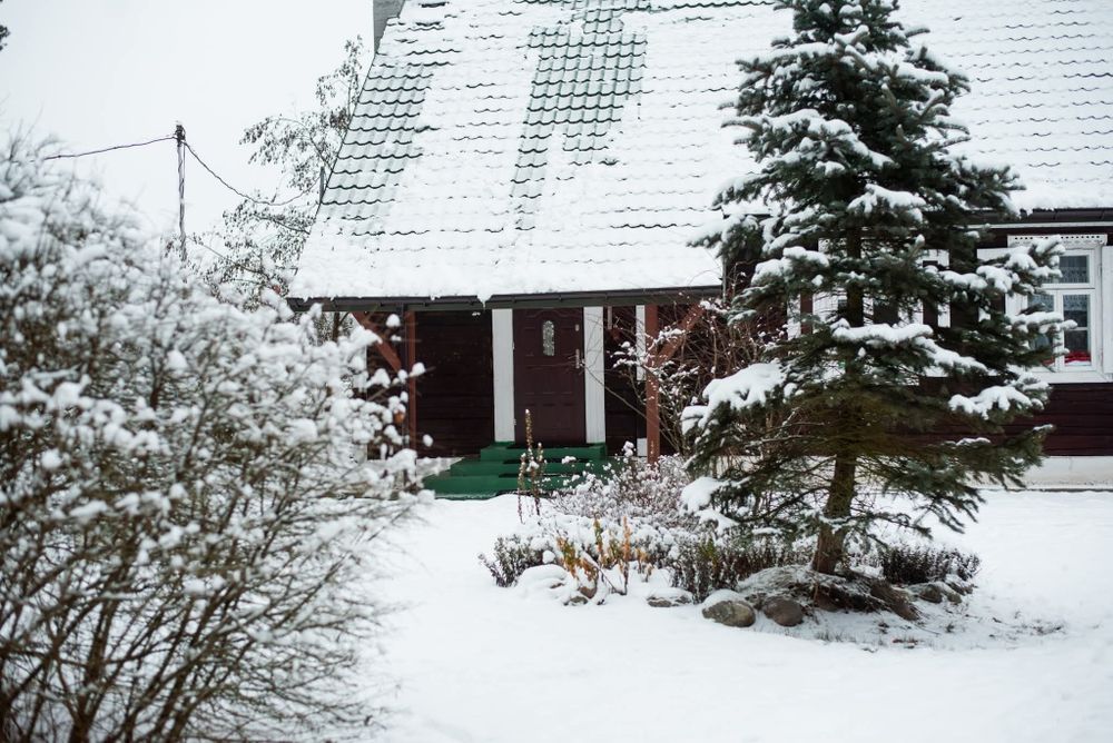 Domek całoroczny z balią