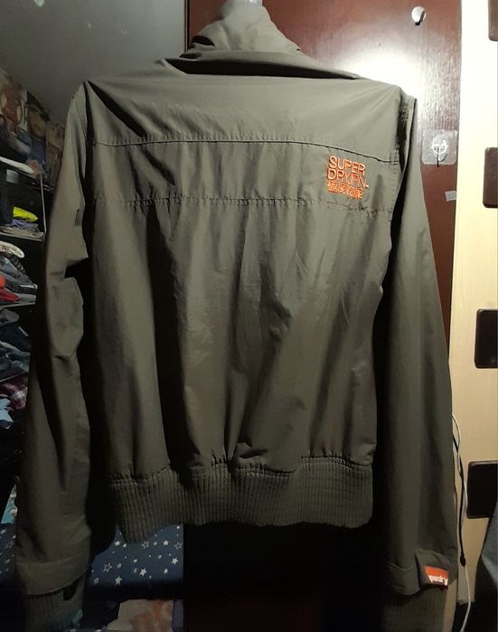 Superdry мужская ветровка, брендовая куртка весна-осень