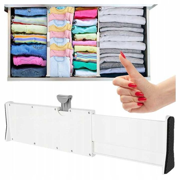 Organizer do szuflady rozkładany przegródki 2 SZTUKI po zwrocie Outlet