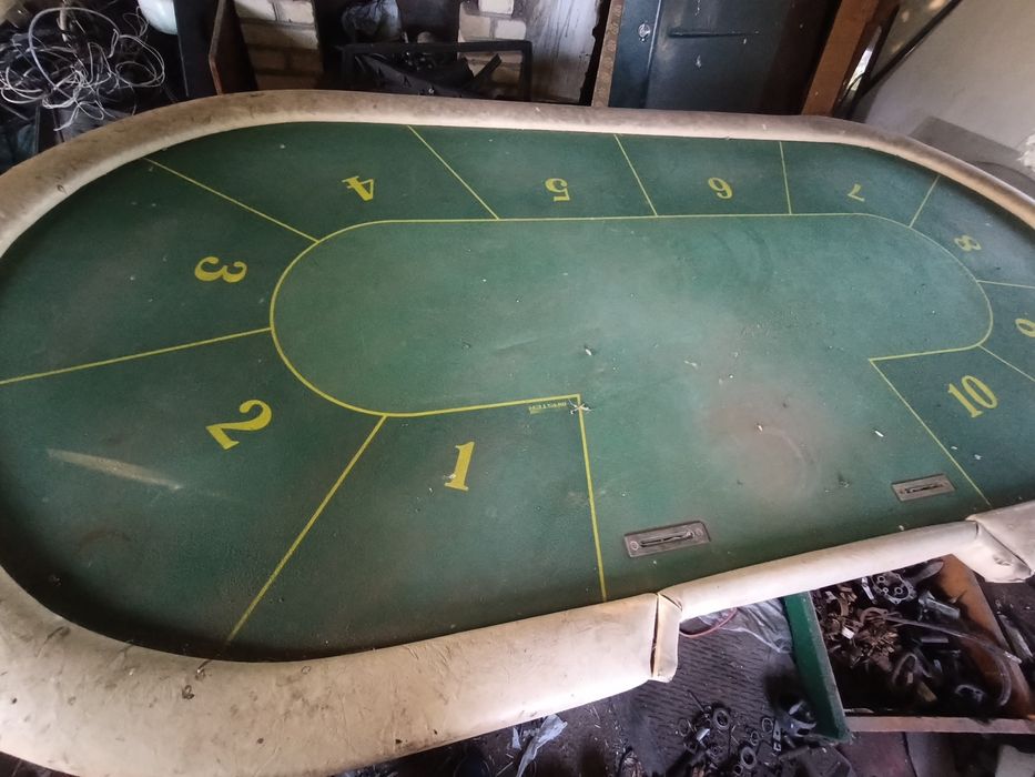 Стол для профессионального покера. Покерный стол казино. Texas Holdem