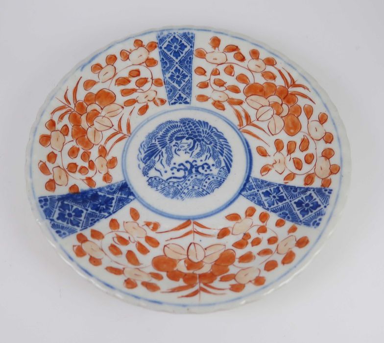 Prato Oriental porcelana Séc. XIX/XX
