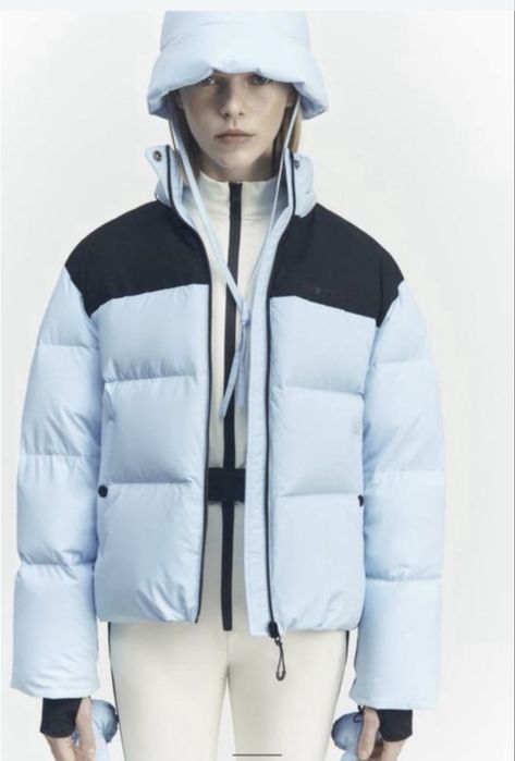 Пуховик Zara ski! Лыжный! Оригинал! Натуральный пух! Недорого!