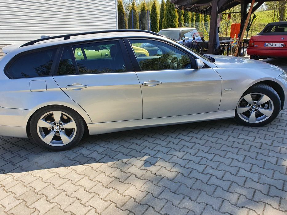 Drzwi Prawe Prawy Przód BMW 3 E90 E91 Titansilver Metalik Titansilber
