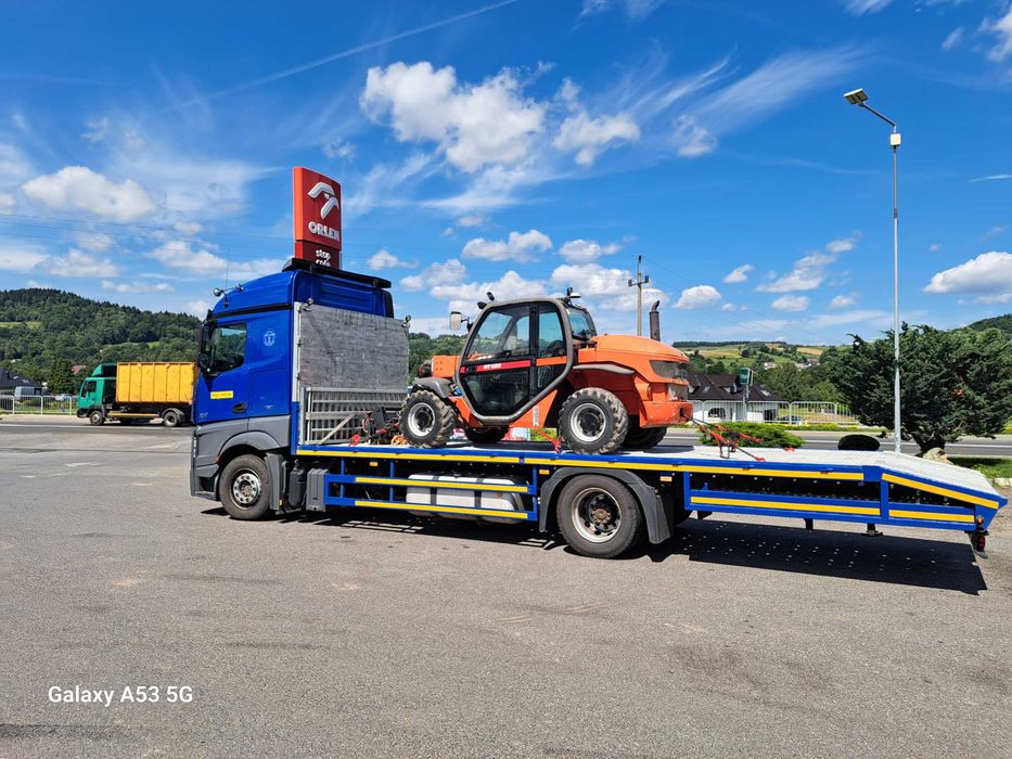 Autolaweta transport maszyn budowlanych, rolniczych cały kraj