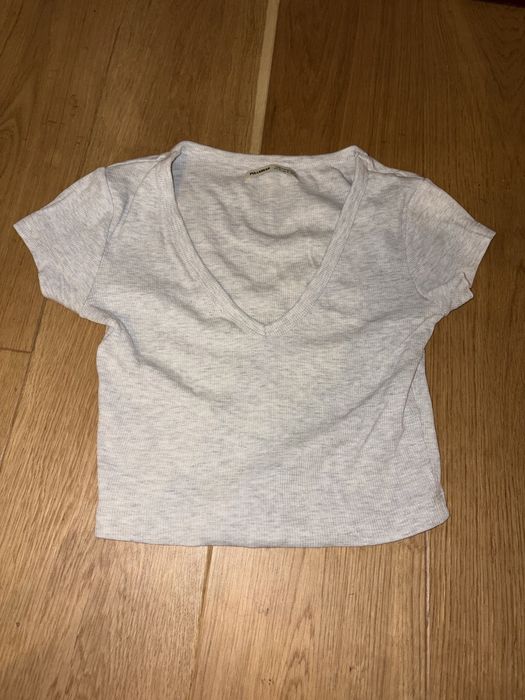 Szary top Pull&Bear