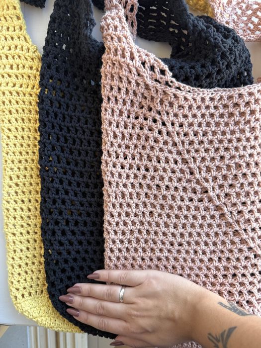 Bolsas de croche (estilo ecobag)