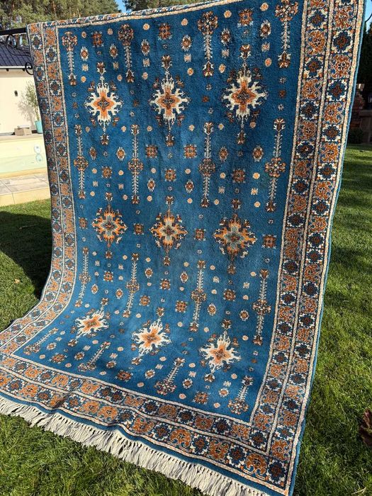 Kaszmirowy wełniany dywan r.tkany Marocco Maroko 310x200 galeria16 tys