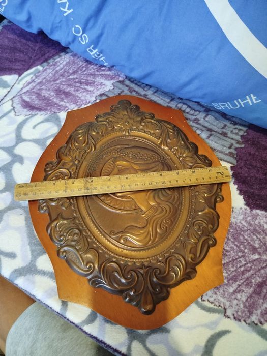 Продам  картину чеканка медь СССР