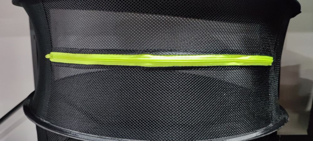 Rede de secagem ervas com fecho zip 8 andares como nova