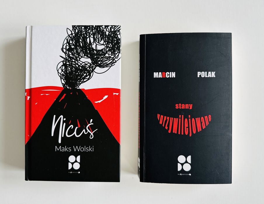 Zestaw 2 książek- Nicuś - Maks Wolski  - Marcin Polak