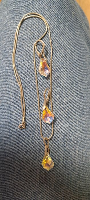 Komplet swarowskiego