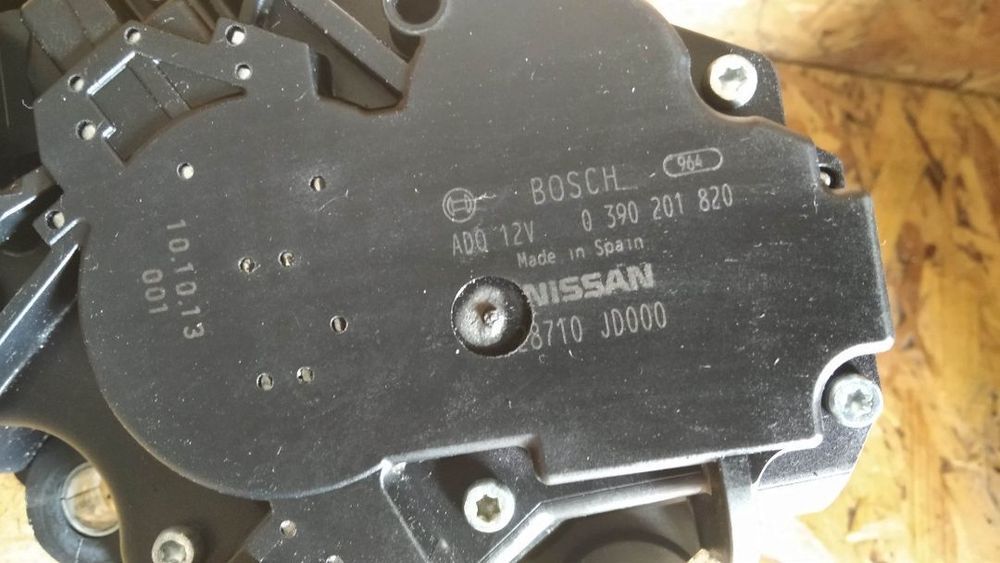MOTOR LIMPA VIDROS TRAS NISSAN QASHQAI I 07-12