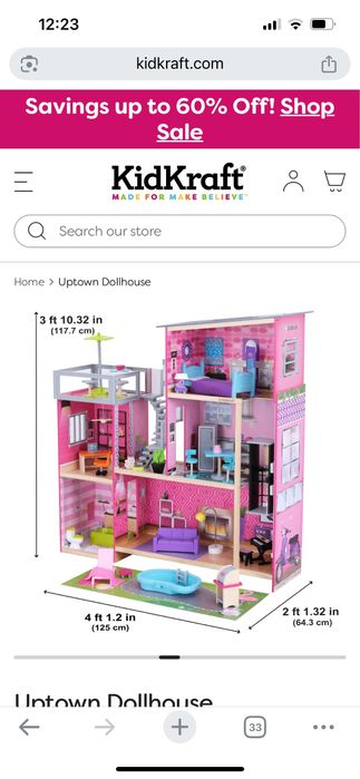 Casa de bonecas kidkraft