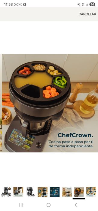 Robot Cozinha Cecotec Mambo CooKing Unique Unique