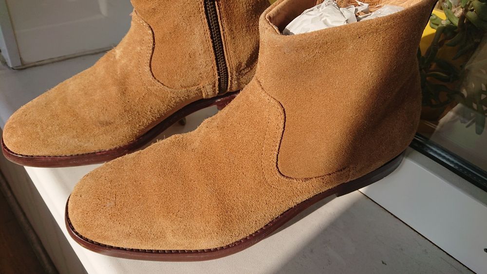 Челси замшевые, натуральная кожа hudson london.