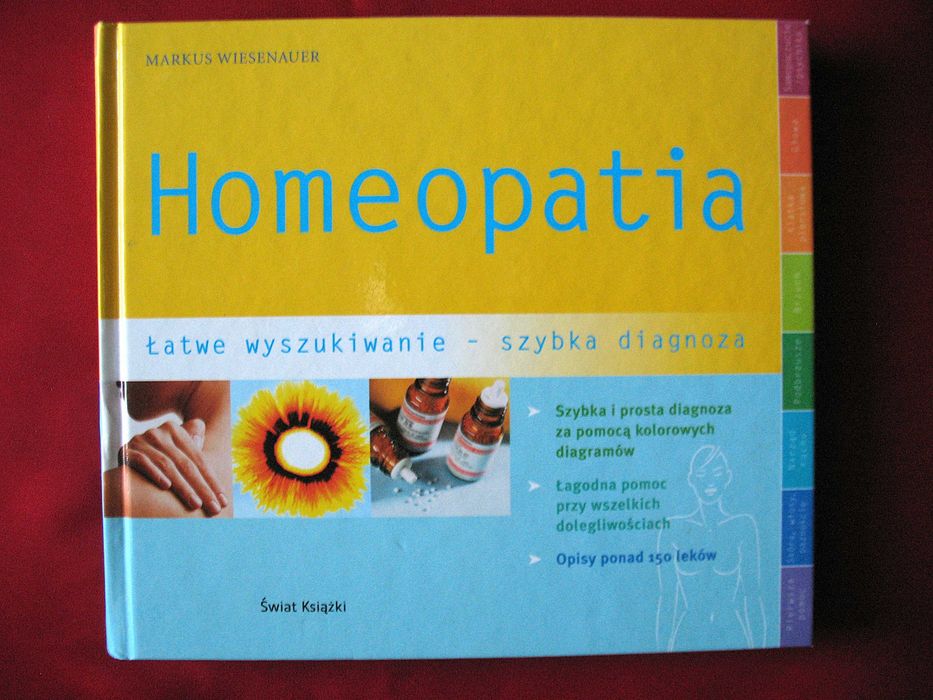 Homeopatia _ Markus Wiesenauer - książka polska