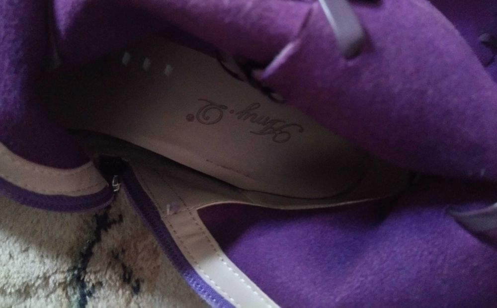 Kozaki za kolano USA skóra naturalna