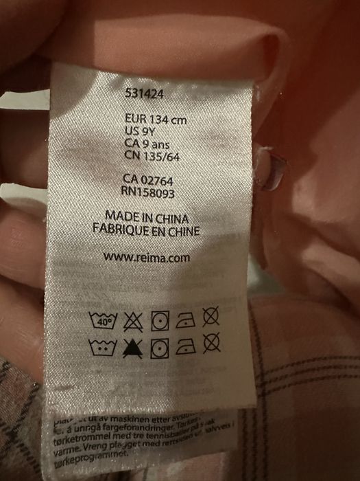 Пуховик пальто куртка reima