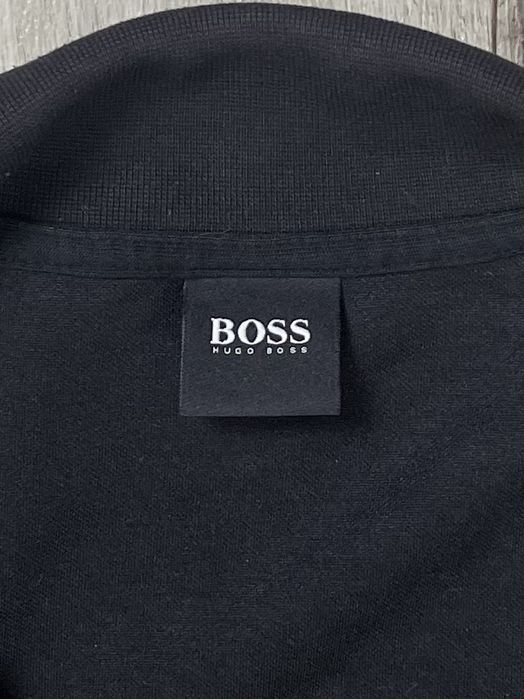 Hugo Boss кофта олимпийка L размер спортивная черная оригинал