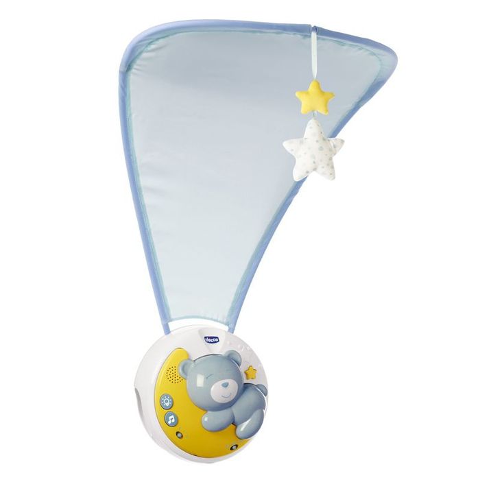 Chicco Next2Moon музичний мобіль-проектор 3в1 з підвісками