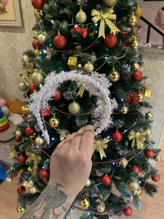 Продам сукню сніжинки 98-104