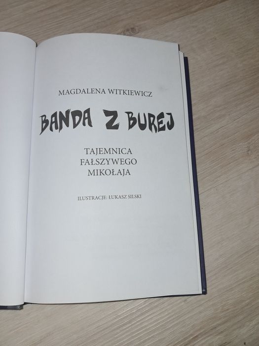 Książka pt."banda z burej " opis!