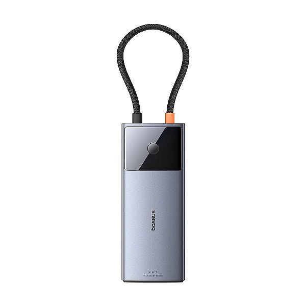 Hub Usb 6w1 Baseus Metal Gleam Series Ii Usb-a/usb-c/usb-c Pd/hdmi/rj4