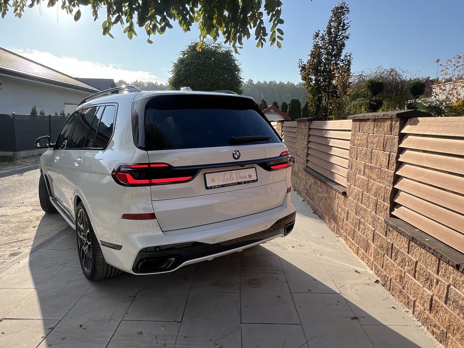 Auto do ślubu BMW X7