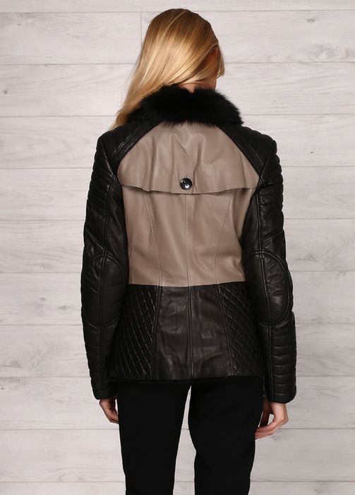 НАТУРАЛЬНА шкіряна куртка дублянка косуха авіатор зимня б/в в ідеалі