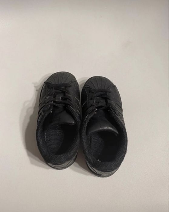 Czarne buty adidas superstar rozmiar 25 dziecięce