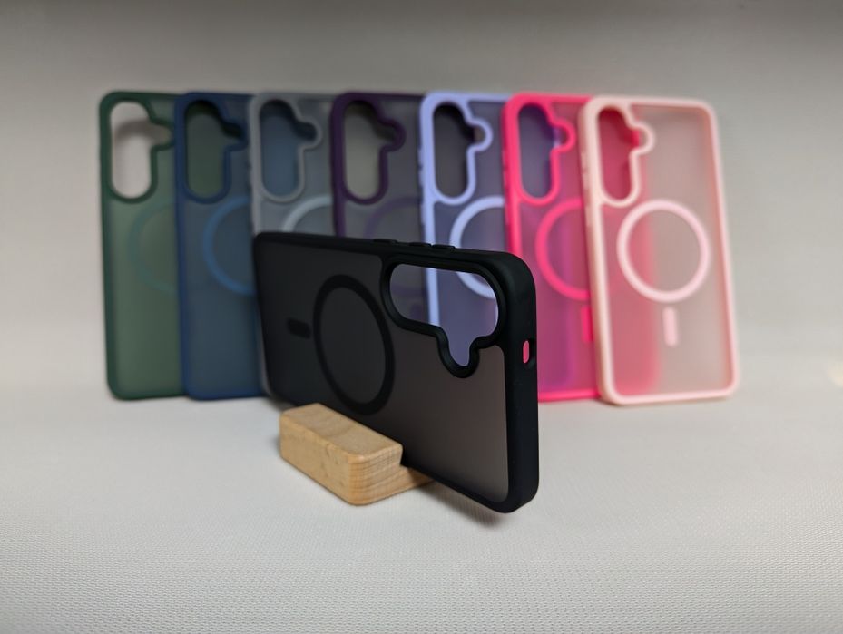 Samsung S25 FE Противоударный чехол BQ MagSafe все модели