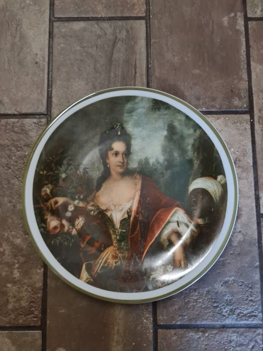 Talerz do powieszenia Portret Hrabiny Cosel