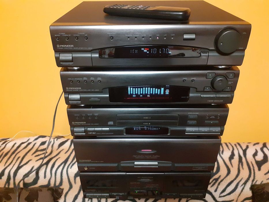 Wieża Hi-Fi Pioneer pilot + Bluetooth