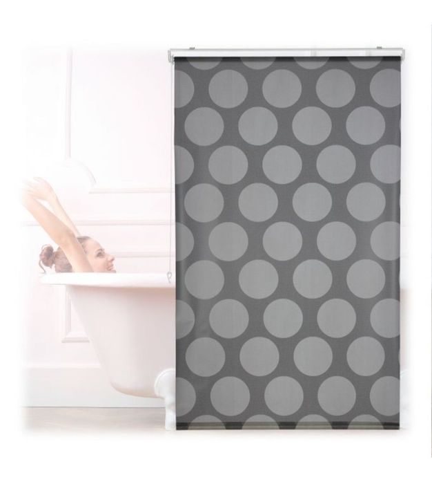Relaxdays Roleta zależna prysznicowa 100cm x 240cm