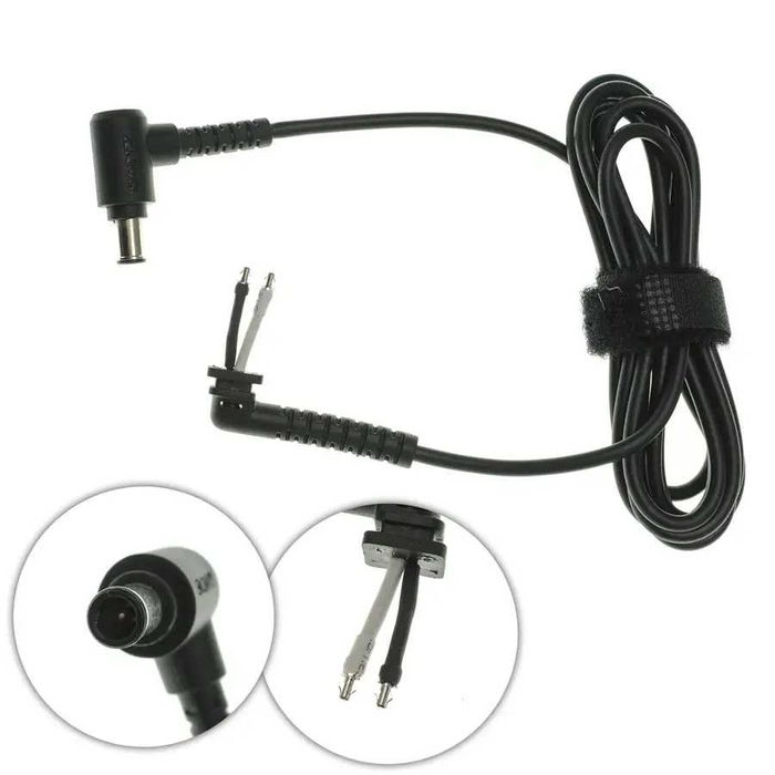 Кабель для блока питания SONY 6.5x4.4мм, 2 провода