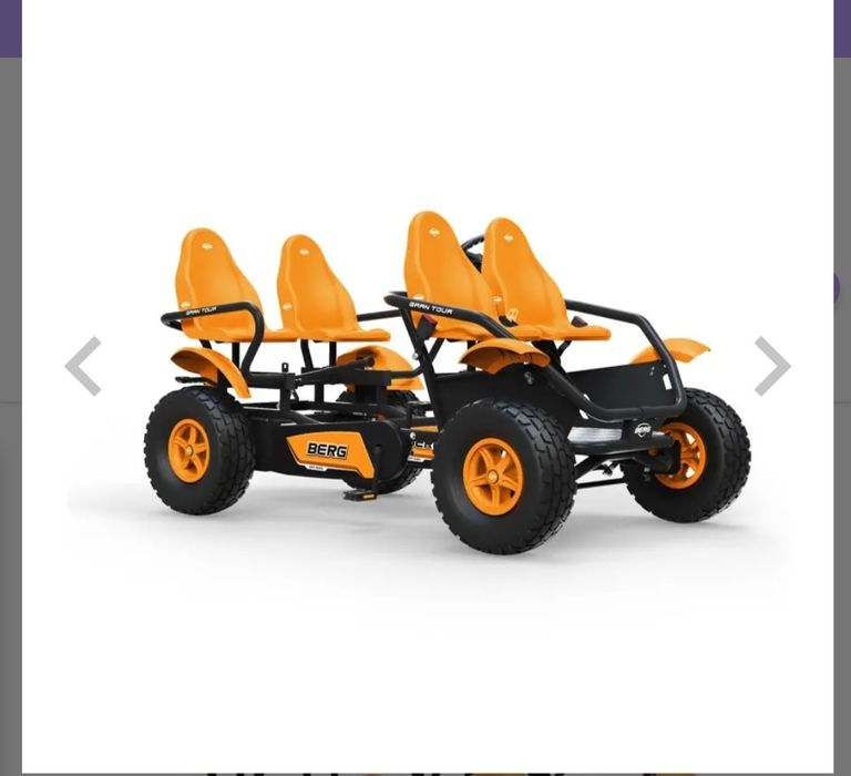 gokart Berg Gran-Tour 4 osob., z dachem. nowy