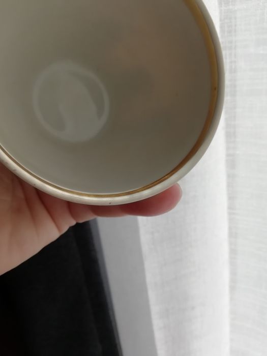 Сервиз, блюдце чайна пара Полонное ссср