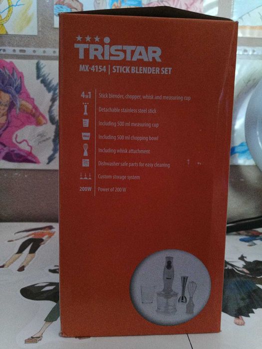 Conjunto 4 em 1 TriStar NOVO!