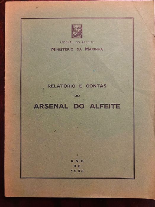 Arsenal do Alfeire - Relatório de 1945