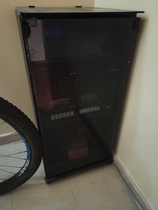 Aparelhagem vintage TENSAI C/ vidro movivel